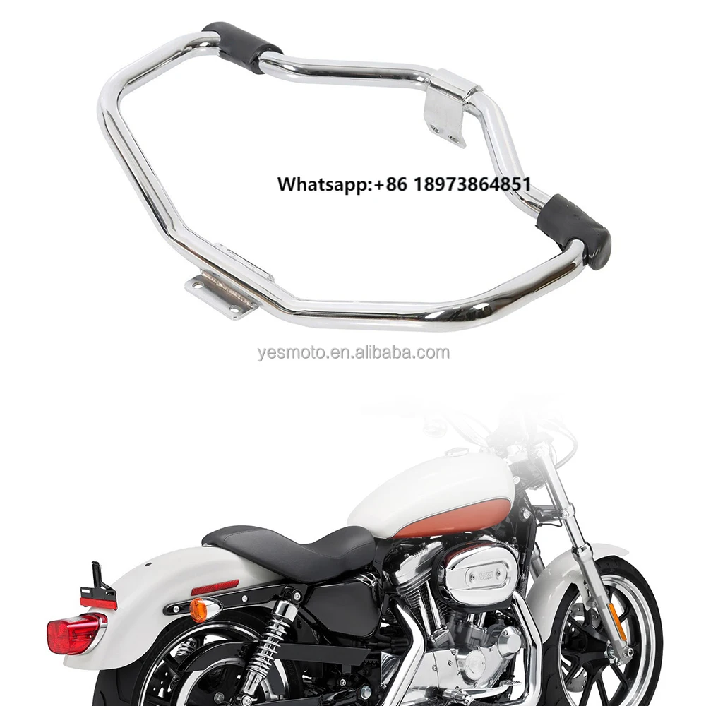 

Chrome Front Crash Bar Engine Guard for Harley Sportster SuperLow XL883L '04-'17 PE