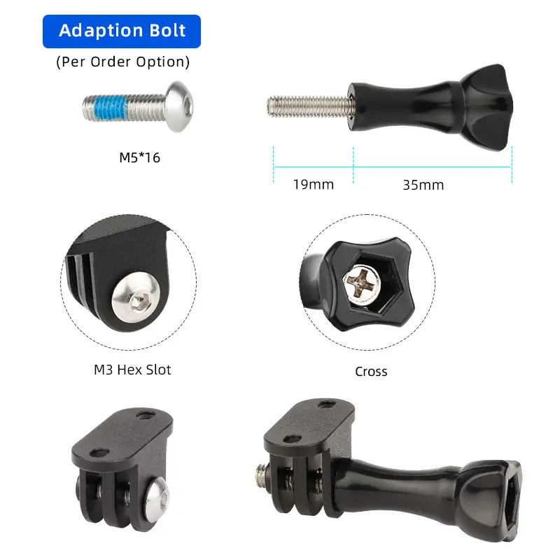 Aluminum Bicycle Computer Mount Adapter for Garmin Edge Bryton Compatible with Gopro Sport Action Camera MTB Road Parts - Image 3