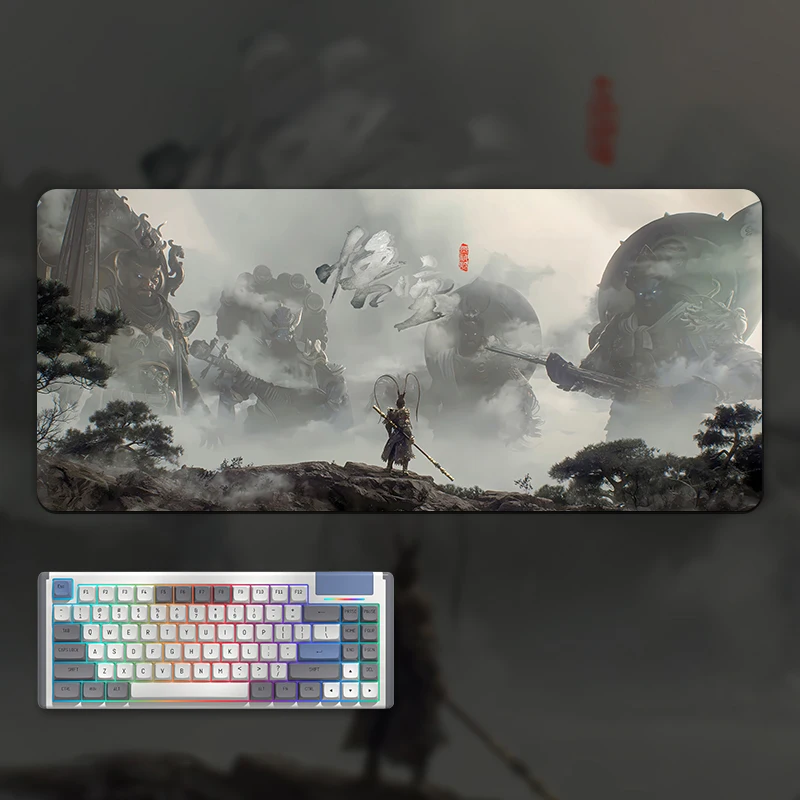 

The Four Heavenly Kings Anime Bureaumat Muismat Pc Kast Pad Gaming Accessoires Gamer Toetsenbord Antislip E-Sports Tablemat