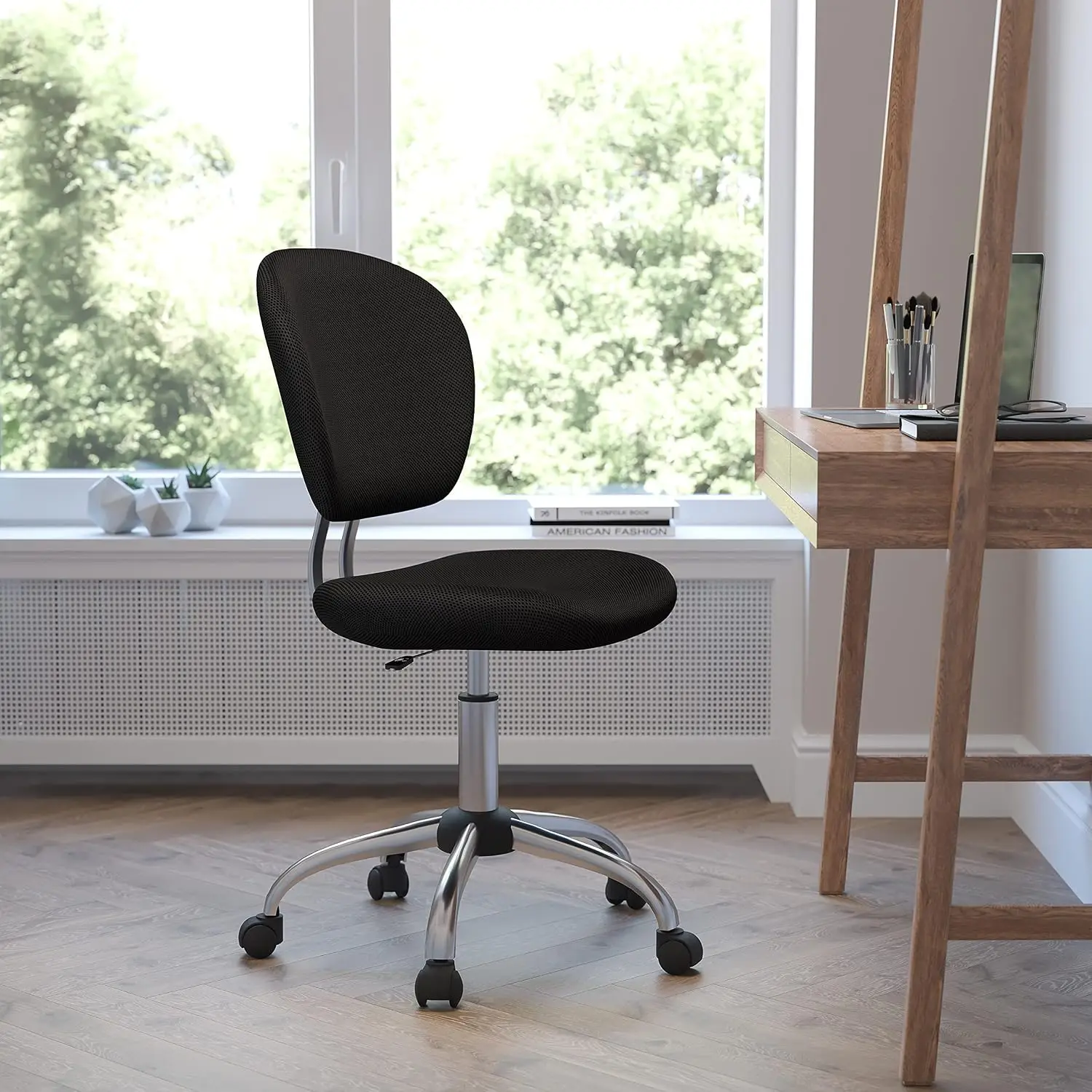 Mid-Back Mesh Executive Office Chair Ergonomic Swivel Adjustable Height, Customized