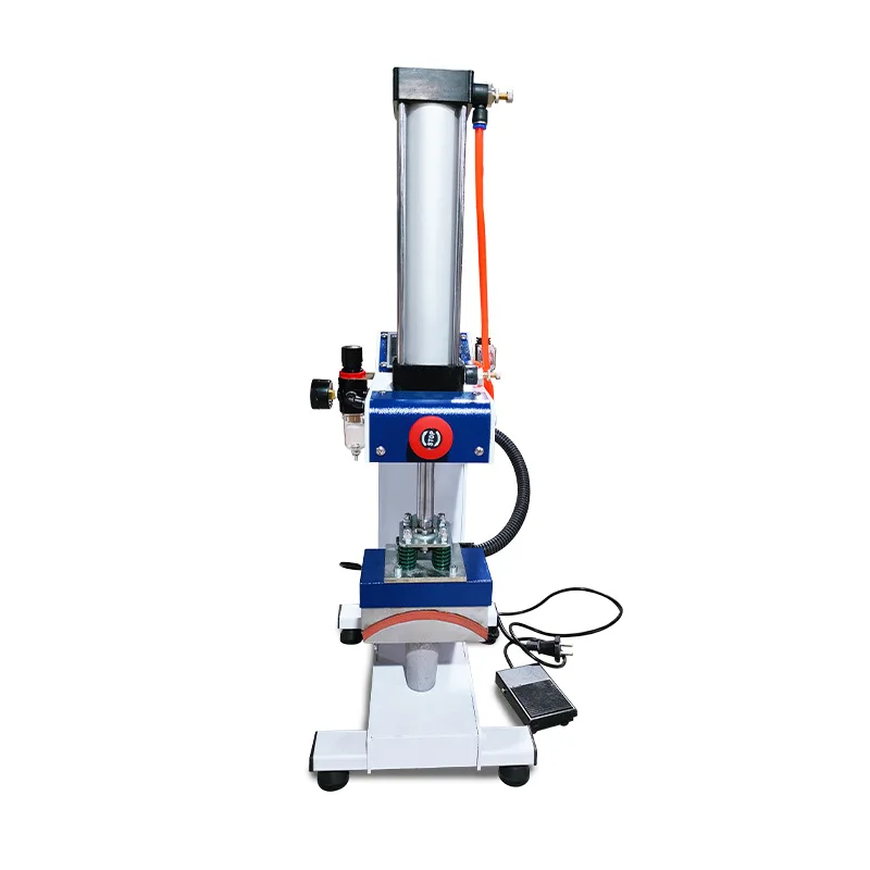 

Single Station Pneumatic Cap Ironing Duck Tongue Baseball Cap Hot Drill Hot Stamping Machine