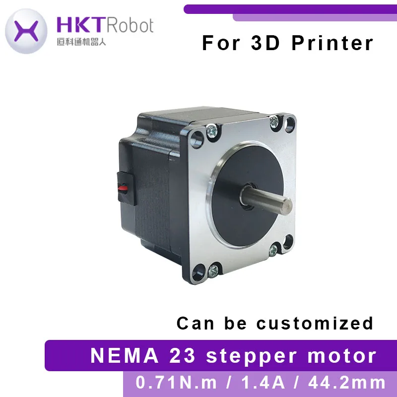 

Шаговый двигатель HKT-Robot Nema 23, 44,2 нм, а, 2 фазы, мм, 4-проводной, для 3D-принтера