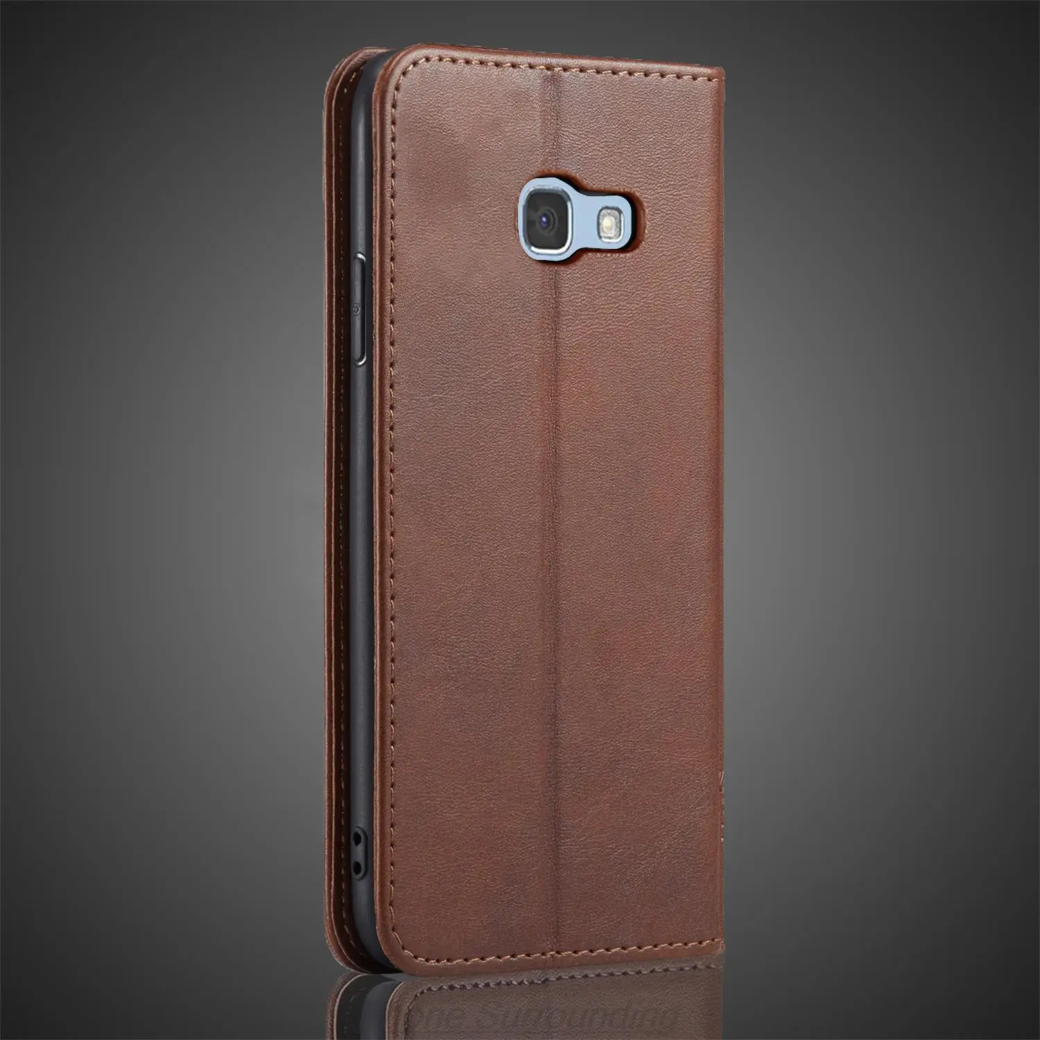 Magnetic Attraction Flip Cover Leather Case for Samsung Galaxy A5 2017 A520F Card Holder Holster Wallet Case Fundas Coque