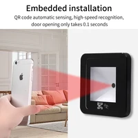 DC 12V RFID Embedded Barcode 2D QR Code Reader Access Control Reader Wegand USB RS232 RS485 Interface QR Scanner 2D Box 5