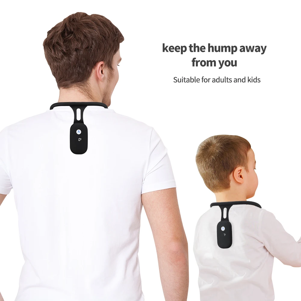 Smart Posture Corrector Device Realtime Posture Training Scientific Back Posture Correct Neck Hump Corrector for Adult Kid