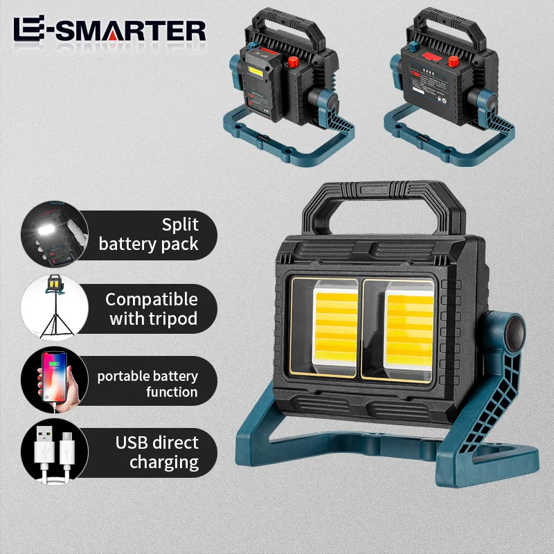 High Power LED Flashlight Waterproof Fishing Lantern Torch USB Rechargeable Powerful Searchlight Camping Lamp