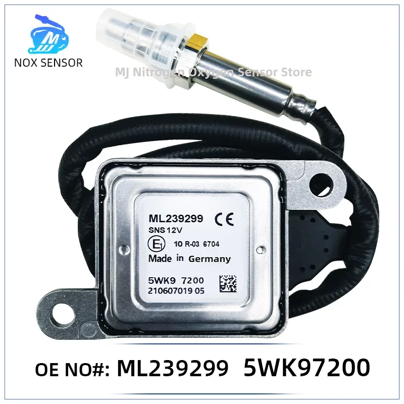 ML239299 ML 239299 5WK97200 5WK9 7200 New NOX Sensor Nitrogen Oxygen Sensor For BMW For Mitsubishi Canter Fuso 2017 After Cat