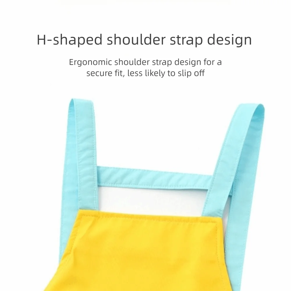 

3 шт./компл., удобный фартук с рисунком мультфильма, регулируемая моющаяся шляпа с рукавами, милый фартук шеф-повара, проекты DIY