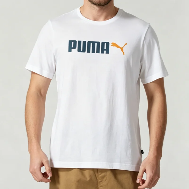 Puma Authentic Men Multi Color Simple Versatile Classic Style T Shirt Short Sleeve Tee 691341-02/01/04/87