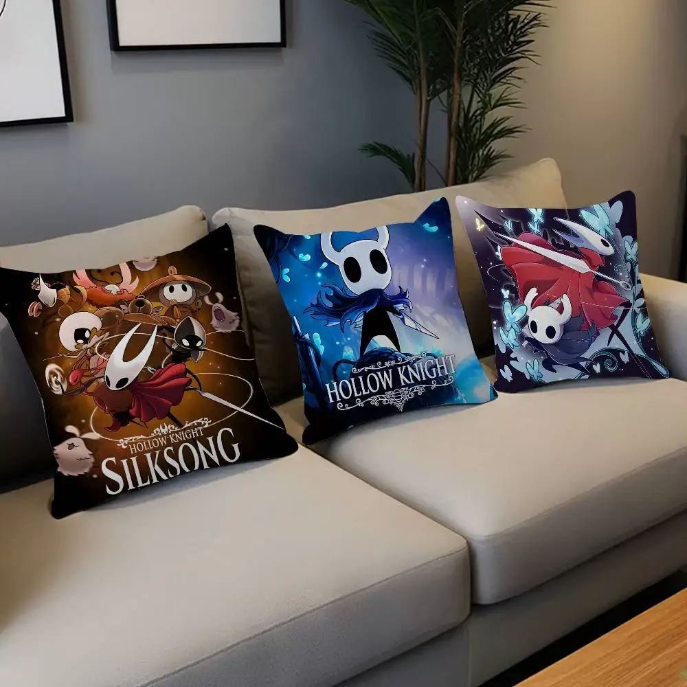 Hollow Knight Personalized Picture Text Home Decorative Pillows Household Gifts 45x45cm