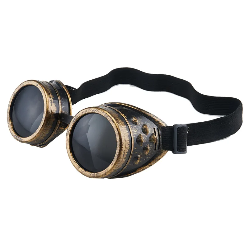 Cyber Goggles Steampunk Glasses Vintage Retro Welding Punk Gothic Sunglasses Fashion Retro Steampunk Cyber Goggles Glasses UV400