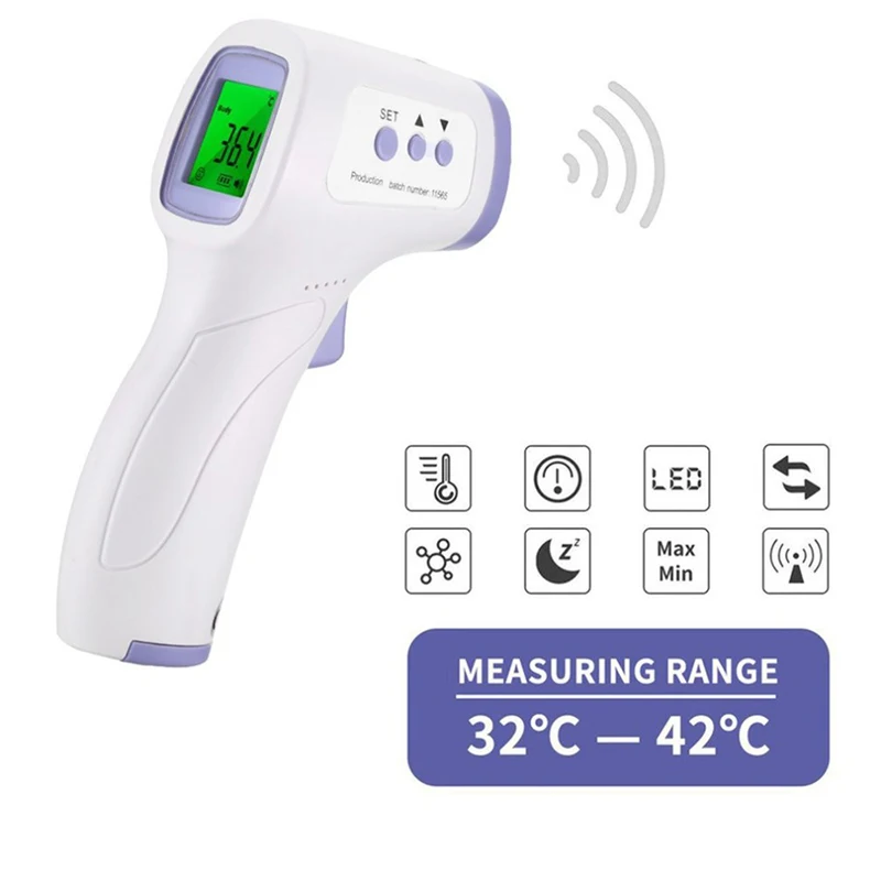 Infrared Digital Thermometer Non Contact Forehead Medical Baby Thermometer Fever Temperature Tool Ear Thermometer Termometro