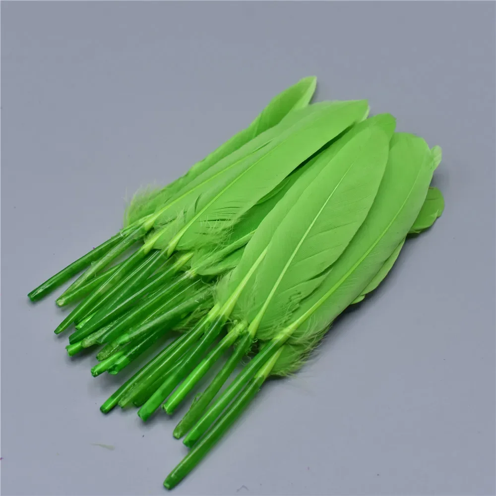 Natürliche rote Entenfedern, lose, 10–15 cm/4–6 Zoll, Entenfedern für Bastelarbeiten, DIY-Schmuck, Accessoires, Dekoration, Federn. – Detail 7