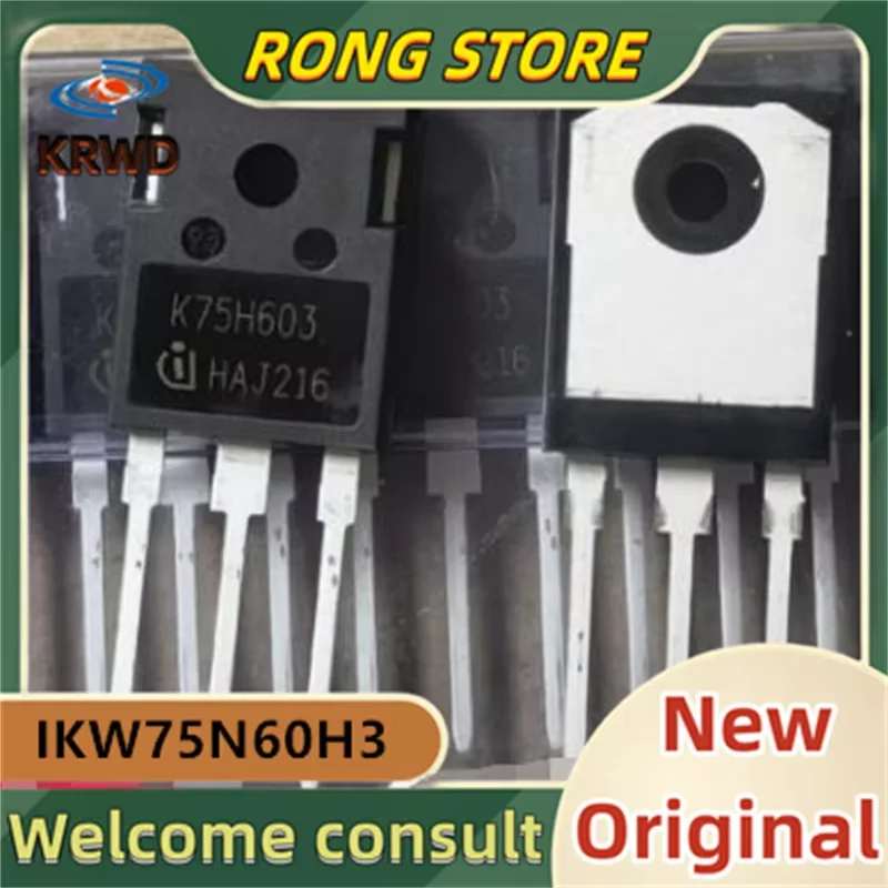 

(5 шт.) K75H603 IKW75N60H3 TO-247 новый и оригинальный чип IC