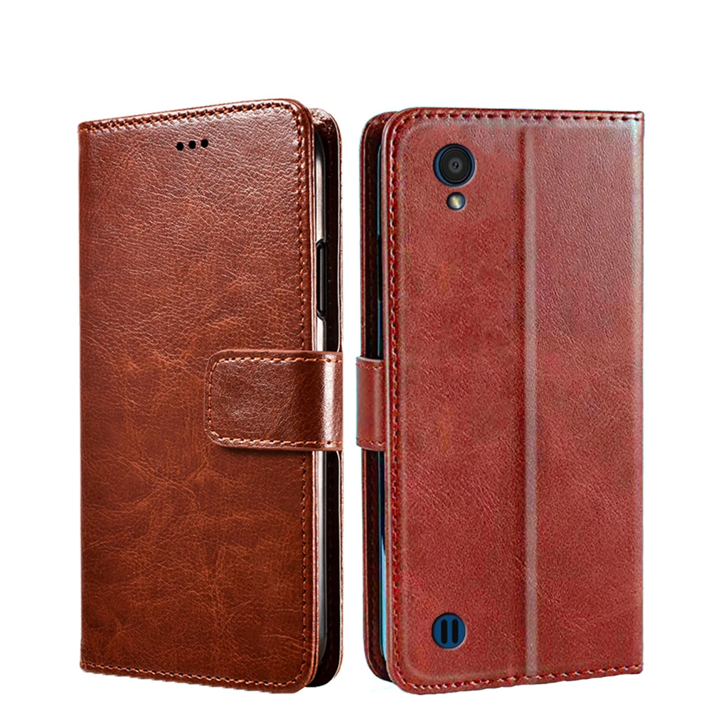 For ZTE Blade A5 2019 2020 Case Flip Leather Wallet Protective Book Cover On ZTE A5 чехолна Magnetic Card Etui