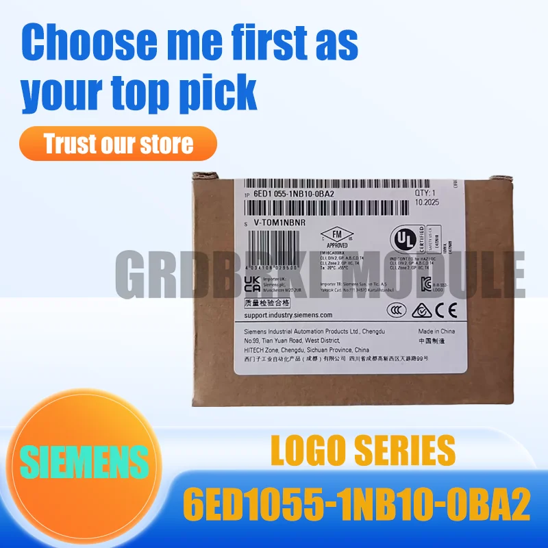 

New Original SIEMENS 6ED1055-1NB10-0BA2 6ED1 055-1NB10-0BA2 LOGO! Expansion module