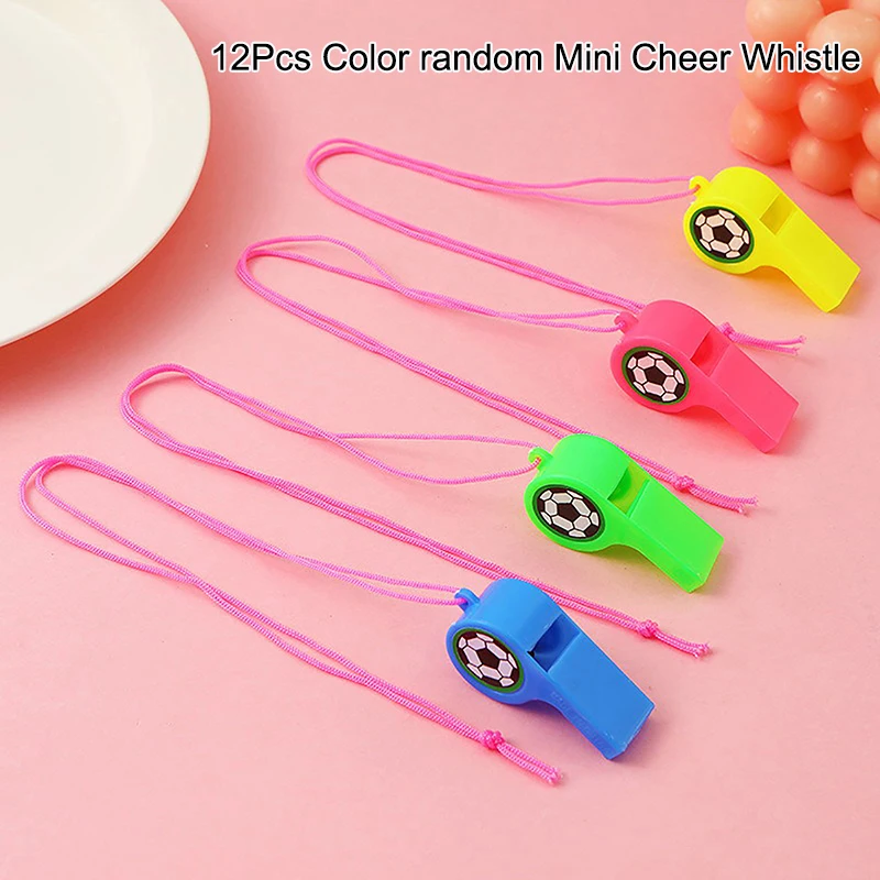 

12Pcs Whistle Toy Cartoon Whistle Party Whistles Musical Instrument Toy Gift for Kids Party Favors Birthday Bag Fillers