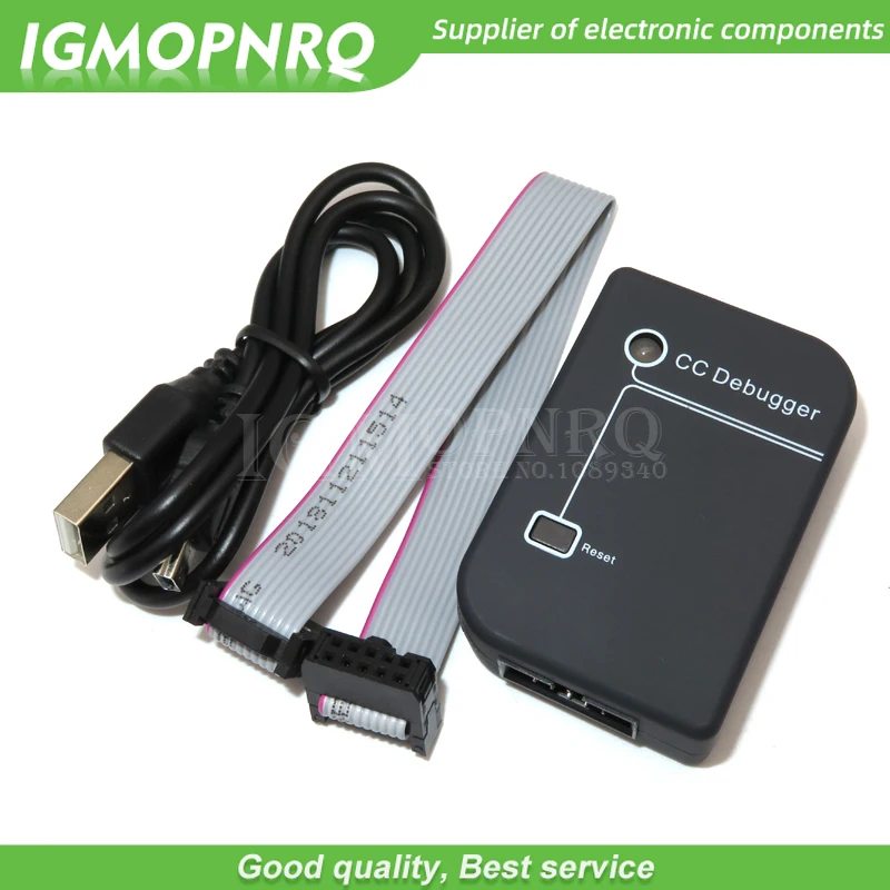 1Set CC Debugger ZIGBEE emulator support online upgrade original shell original quality 2540 2541 2530 protocol analysis CC2531