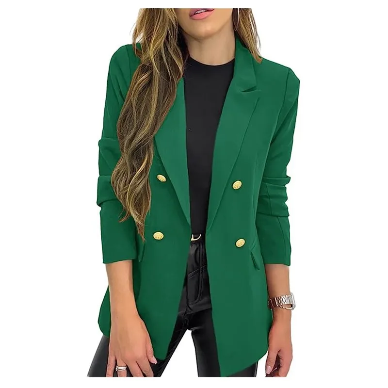 2025 Spring and Autumn New Korean fashion British Style Solid Blazer Women Clothing French Texture Fashion Small Suit Coat 