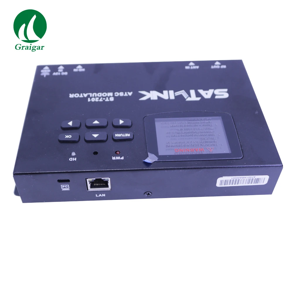 Satlink ST-7201 High-performance ATSC-T/ATSC-C HD Modulator Range: 50~860MHz