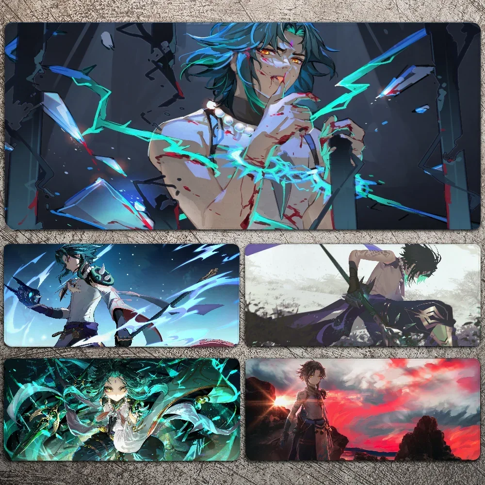 

Genshin Impact Xiao Mousepad Large Gaming Mouse Pad LockEdge Thickened Computer Keyboard Table Desk Mat