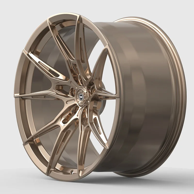 Borui Customized 19-22 Inch 5x114.3 Forged Aluminum Alloy Racing Car Wheel Rims Deep Concave Multi-Spoke Flow Design Fit For