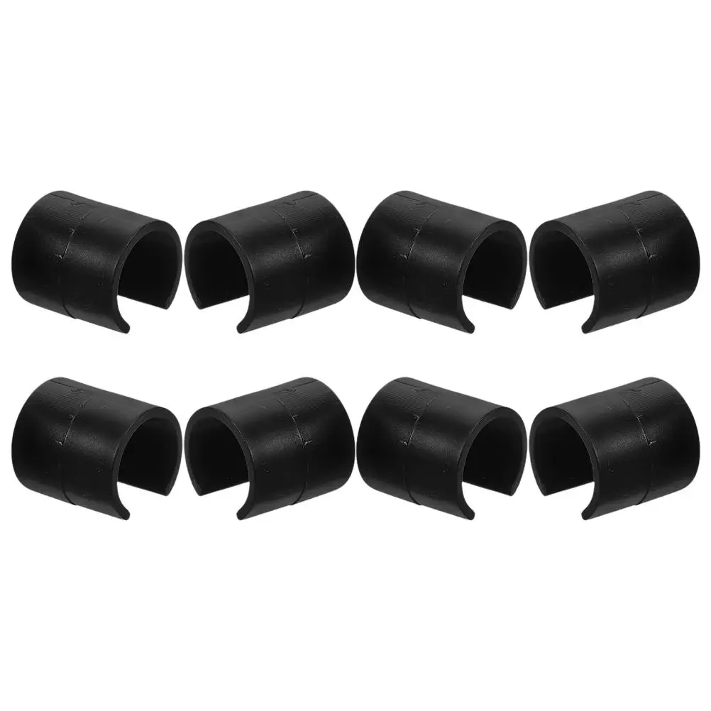 8 Pcs Flag Fixing Clips Windproof Garden Banner Clamps Plastic Yard Flag Holders Outdoor Display Lightweight Portable Easy
