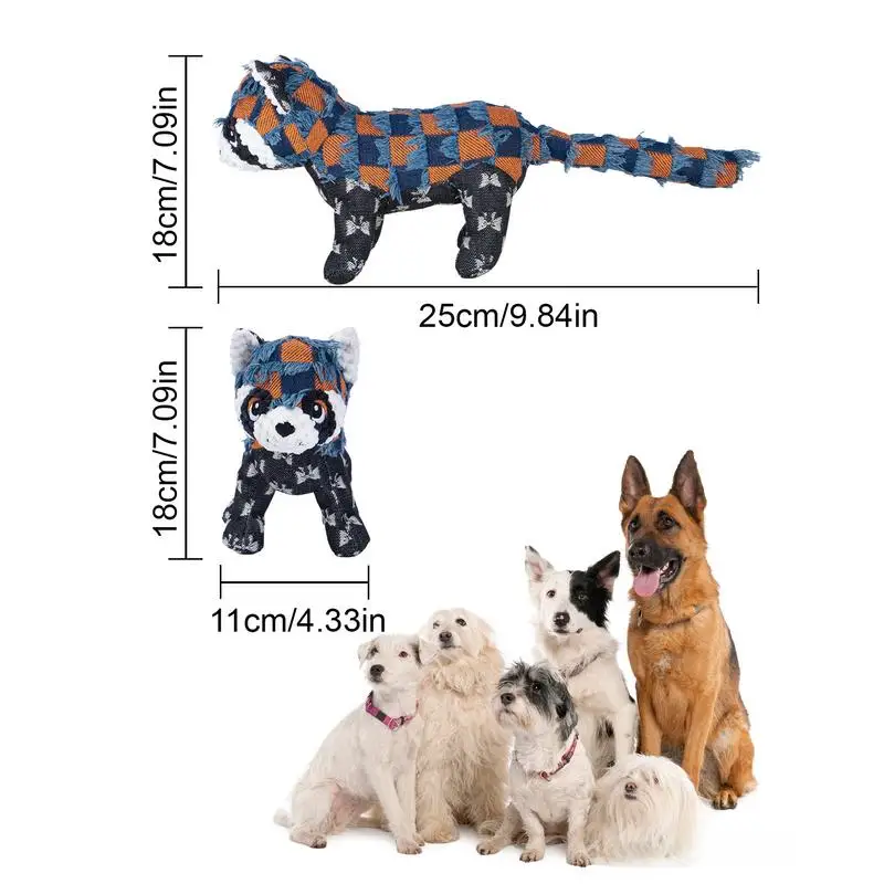 Juguetes de peluche para perros chirriantes, juguetes con dientes resistentes y chirriantes para mascotas, diseño en forma de oso, juguetes interactivos para masticar perros de peluche para pequeños