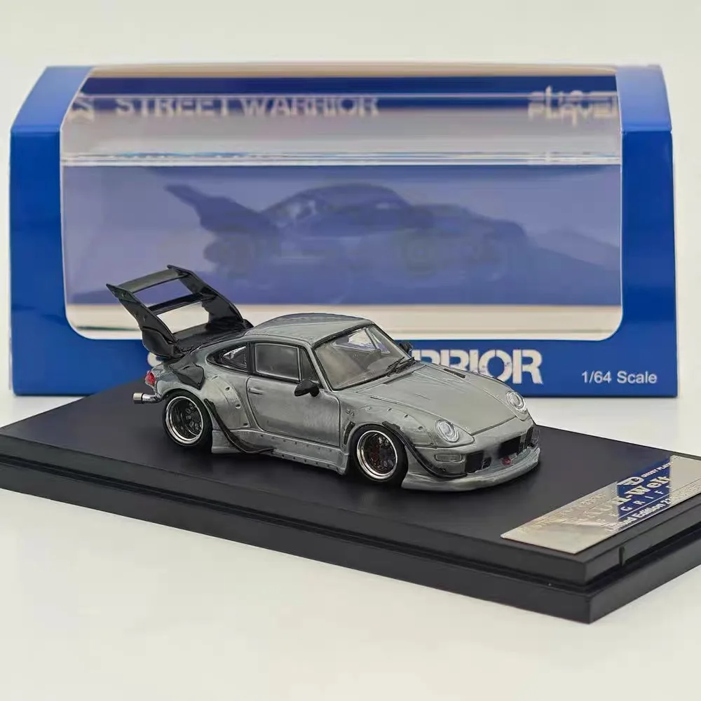 

SW 1/64 RWB 993, памятное издание с лаком, небесное широкое тело, модель автомобиля из сплава