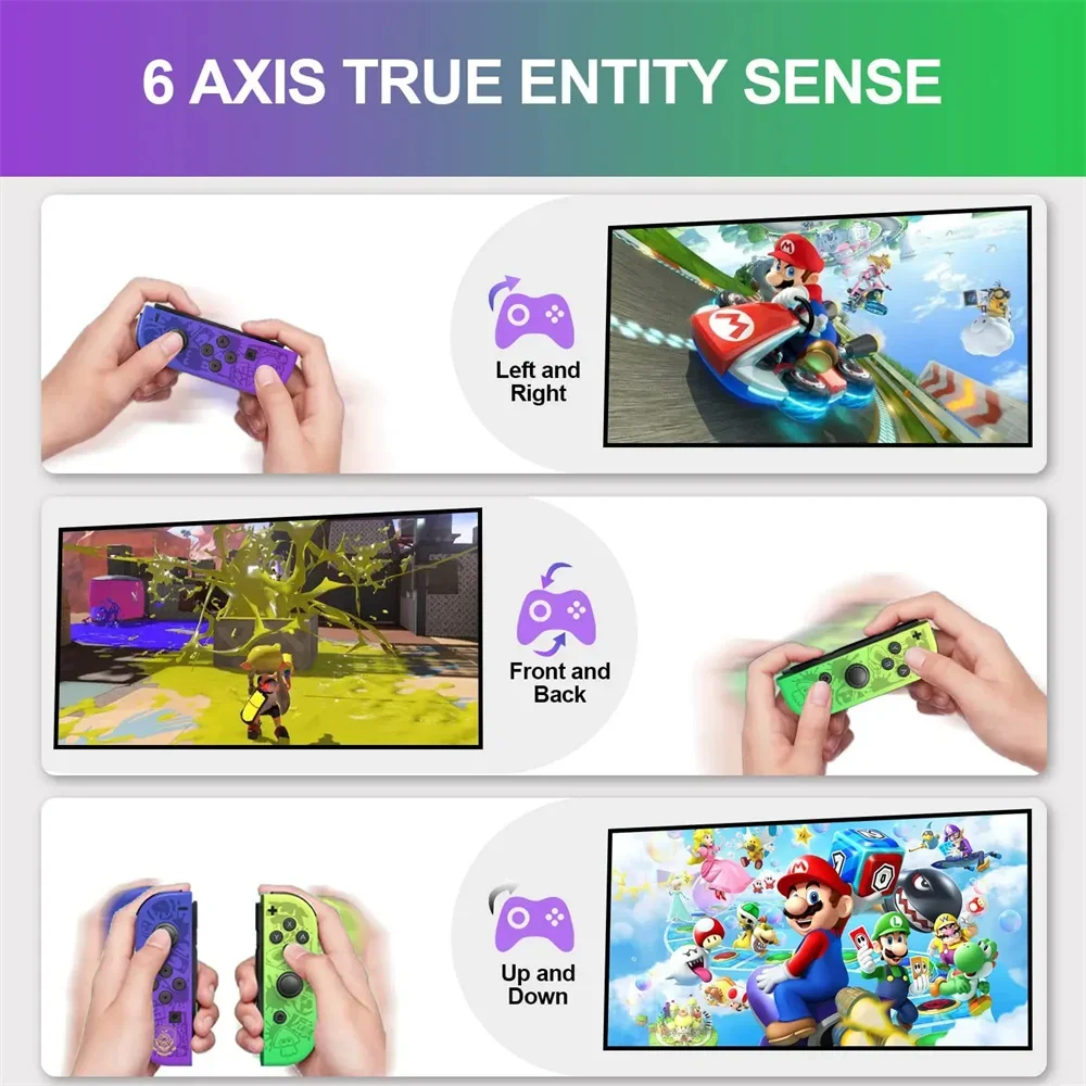 Joy Con wireless Switch Control Joystick Gamepad with Dual Vibration For switch video game consoles Accessorie