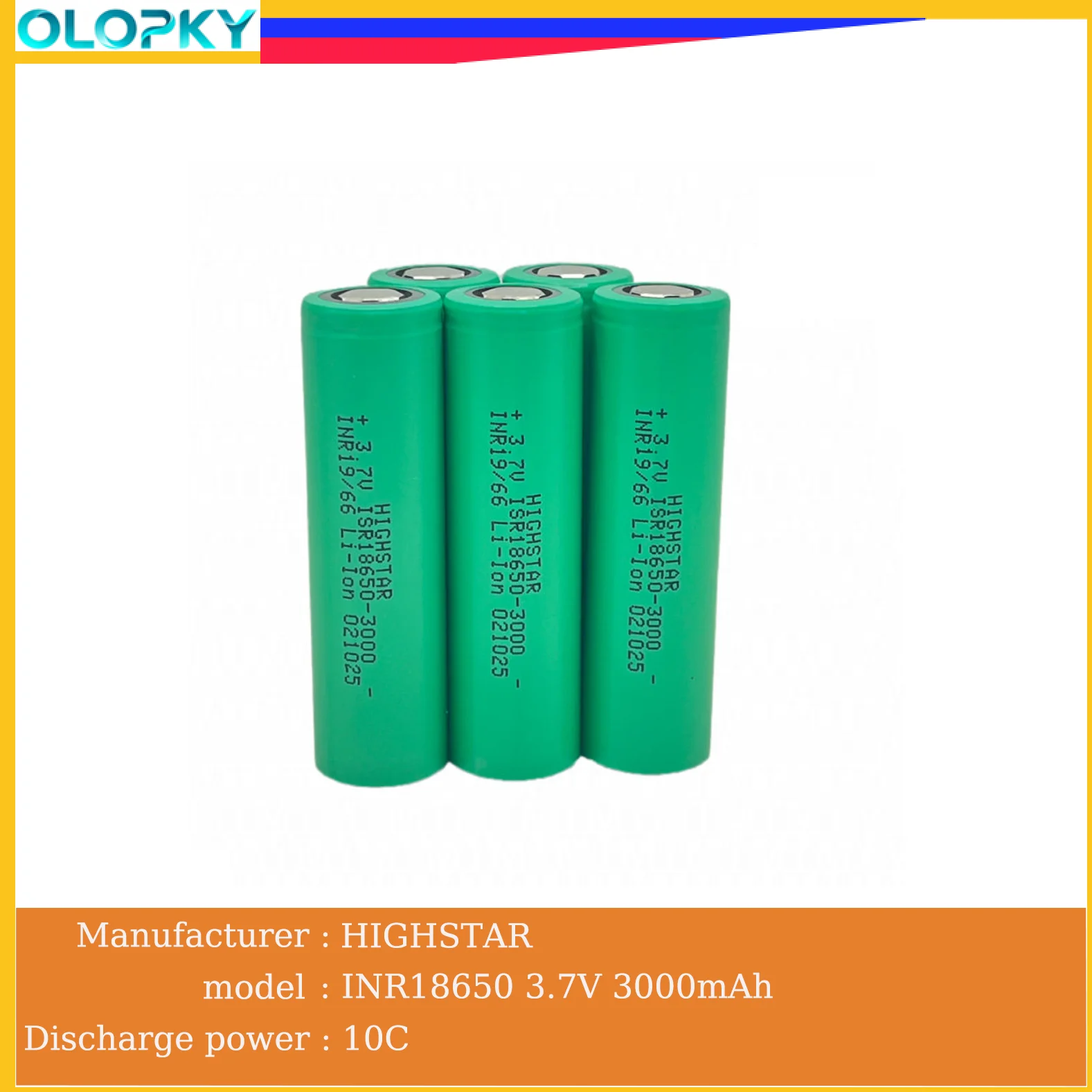 

INR 18650 3.7V 1500/2000/2500/3000 mAh 3C/10C/15C igh Discharge Battery For Flashlight power tools DIY 12v 14v 18V battery pack