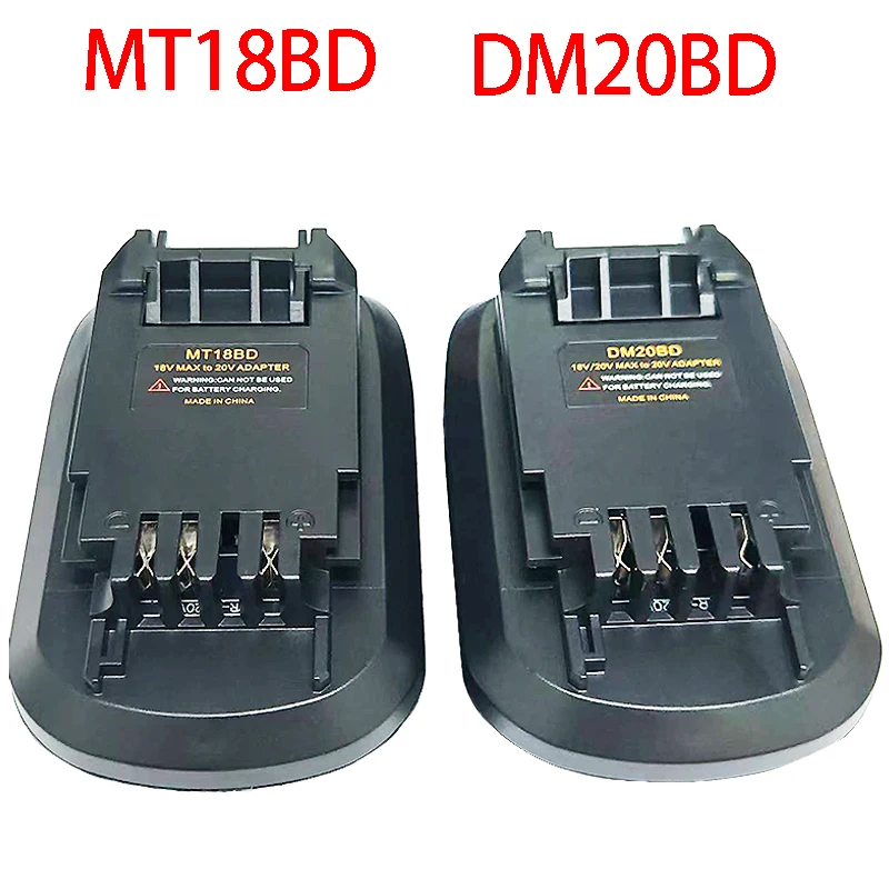 

Для Makita/DeWalt/Milwaukee 18 В/20 В литий-ионный аккумулятор MT18BD DM20BD адаптер для аккумулятора преобразования на Black Decker 18 В 20 В электроинструменты