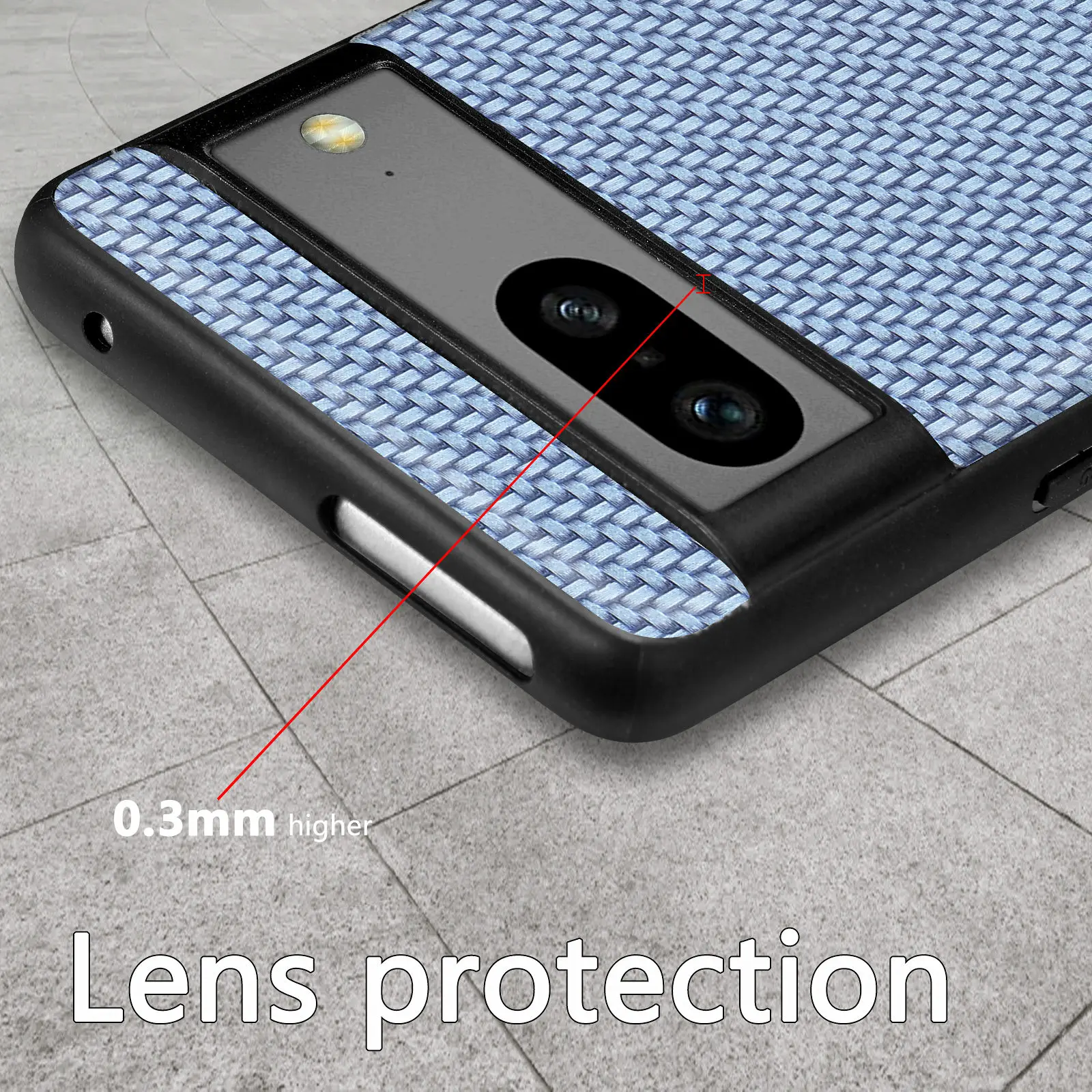 Carbon Fibre Case for Google Pixel 7 Pro Soft Silicone Back Cover Slim Fit Pixel7 7Pro Pixel7Pro Camera Shockproof Bumper Fundas