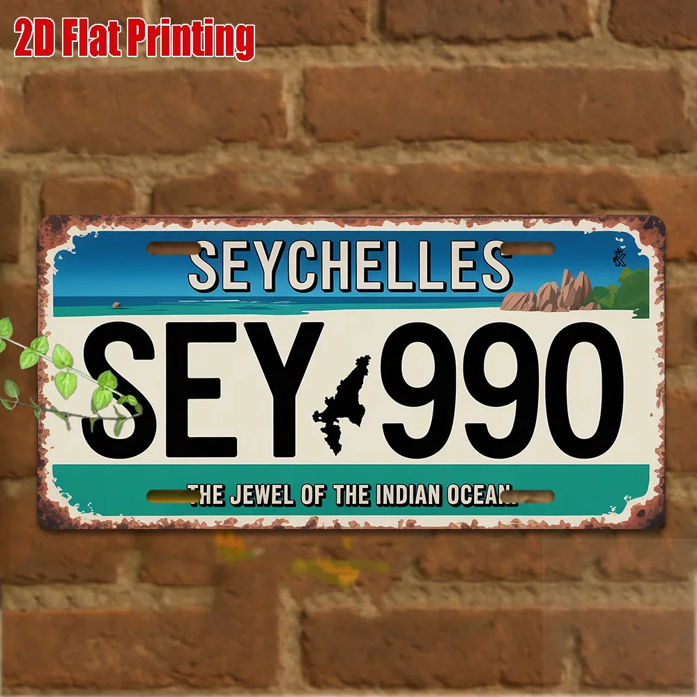 2D Flat, 1pc, Vintage Metal Sign, Only for decoration, Outdoor Wall Art (11.8