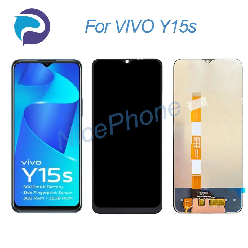 

for VIVO Y15s LCD Display Touch Screen Digitizer Assembly Replacement 6.51" V2120, V2147, V2139 For VIVO Y15s Screen Display LCD