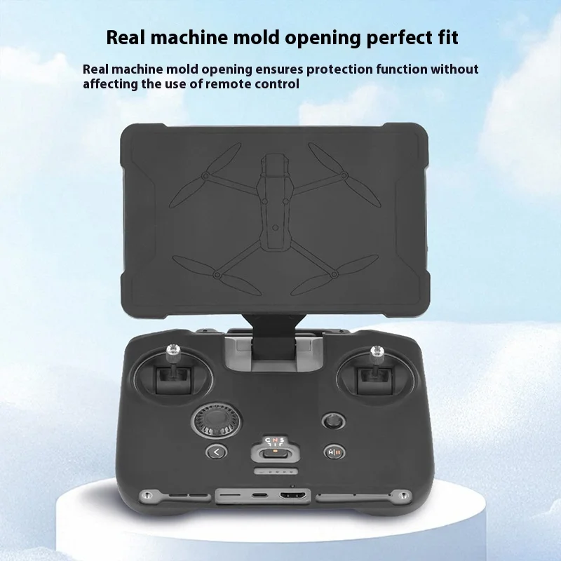 مناسب لـ: DJI MAVIC 4 PRO مع واقي شاشة RC PRO2 وحدة تحكم عن بعد غطاء سيليكون ملحقات غطاء الغبار