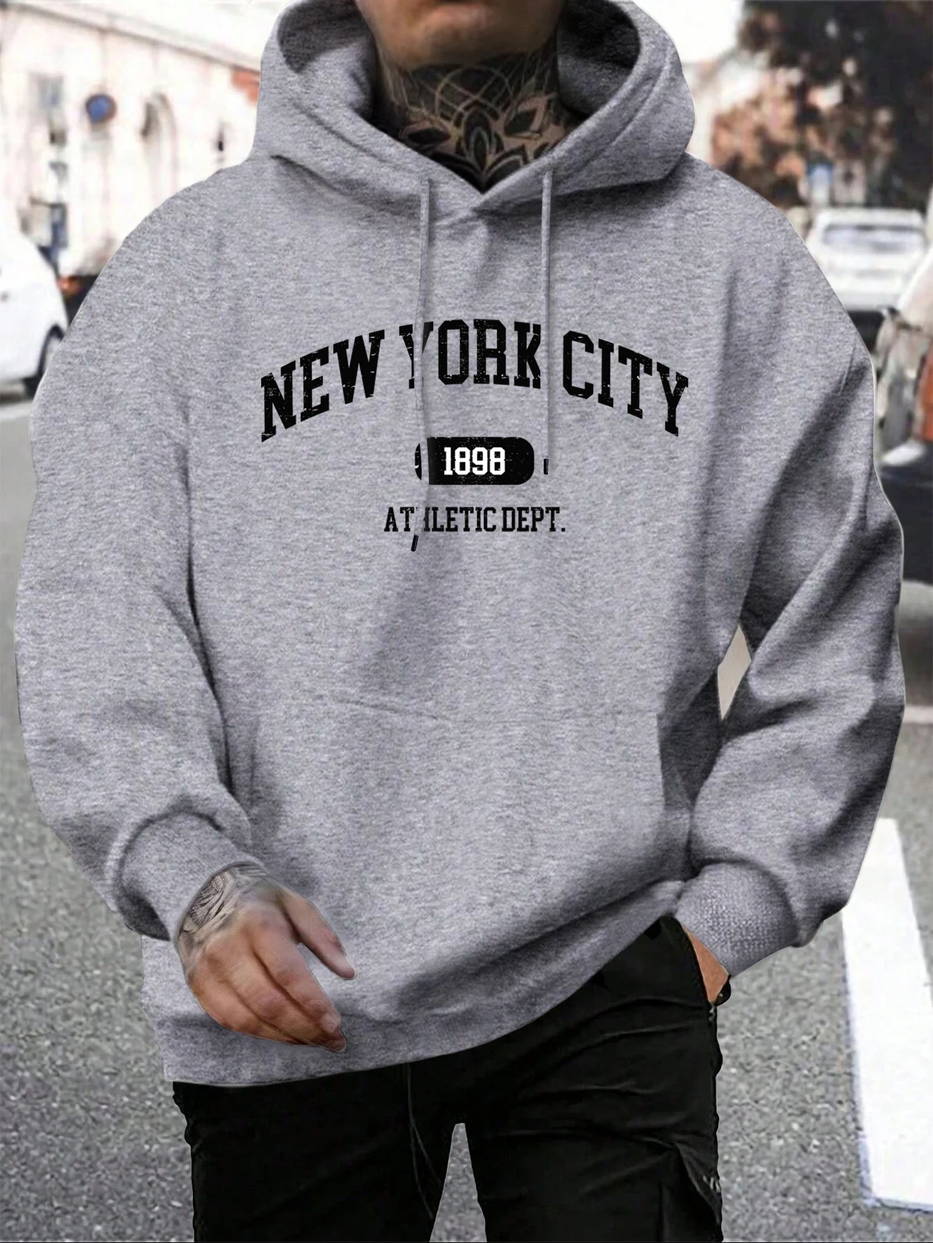 Felpa con cappuccio da uomo Ne - Winter Clothing New York recensione e prezzo