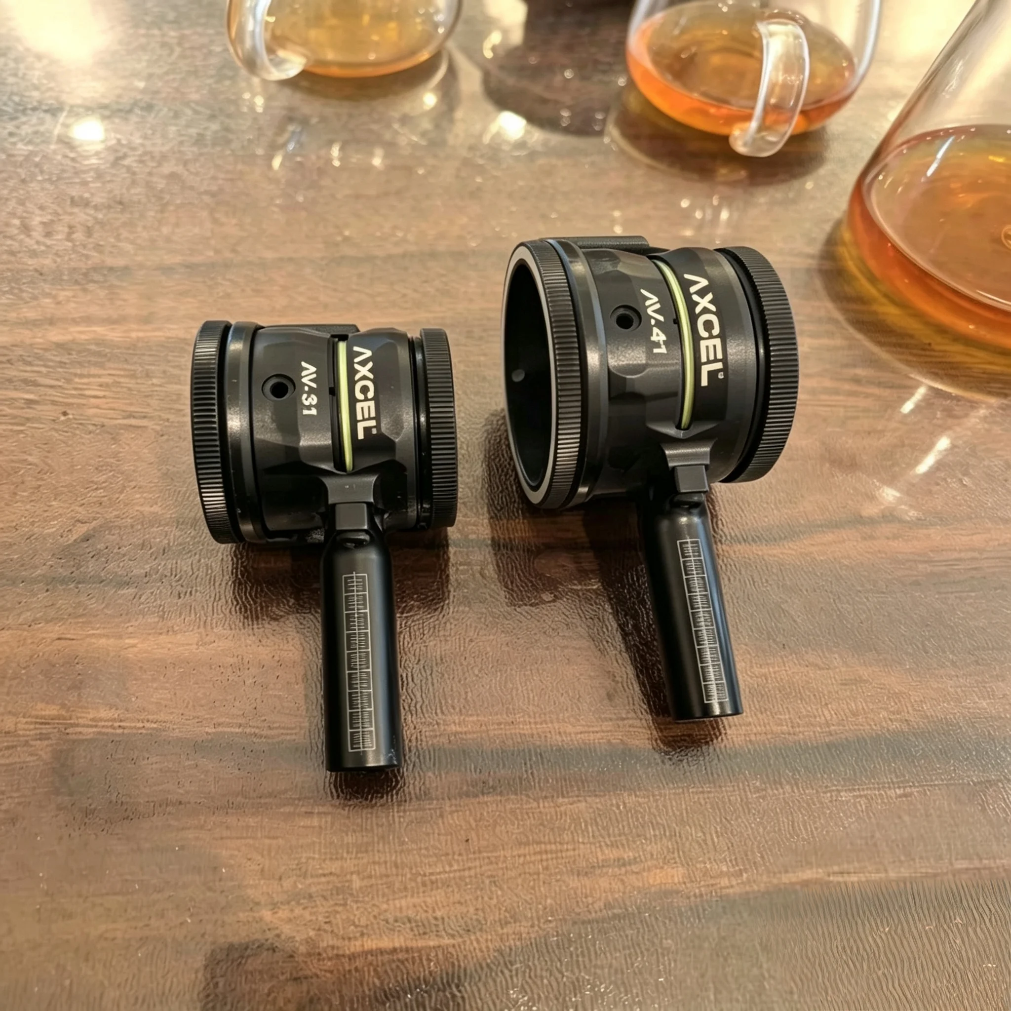 Left and Right Hand universal AV31/AV41 Single Needle Composite Bow Sight, Adjustable Extension Rod, Aiming and Archery Sight AC