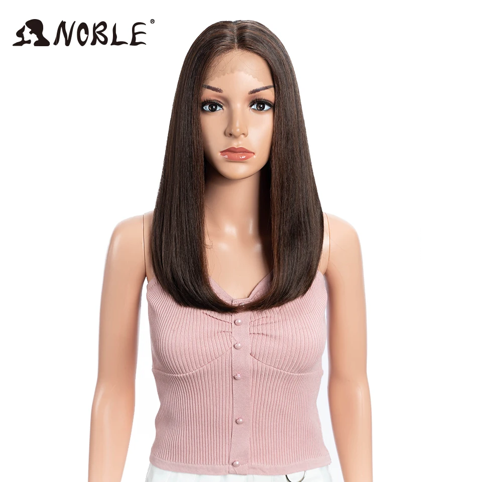 

Noble Short Bob Wig Synthetic Lace Frong Wig Staight Bob Wig Baby Hair Wigs For Women Synthetic Hair Lace Wig Heat Resistant Wig