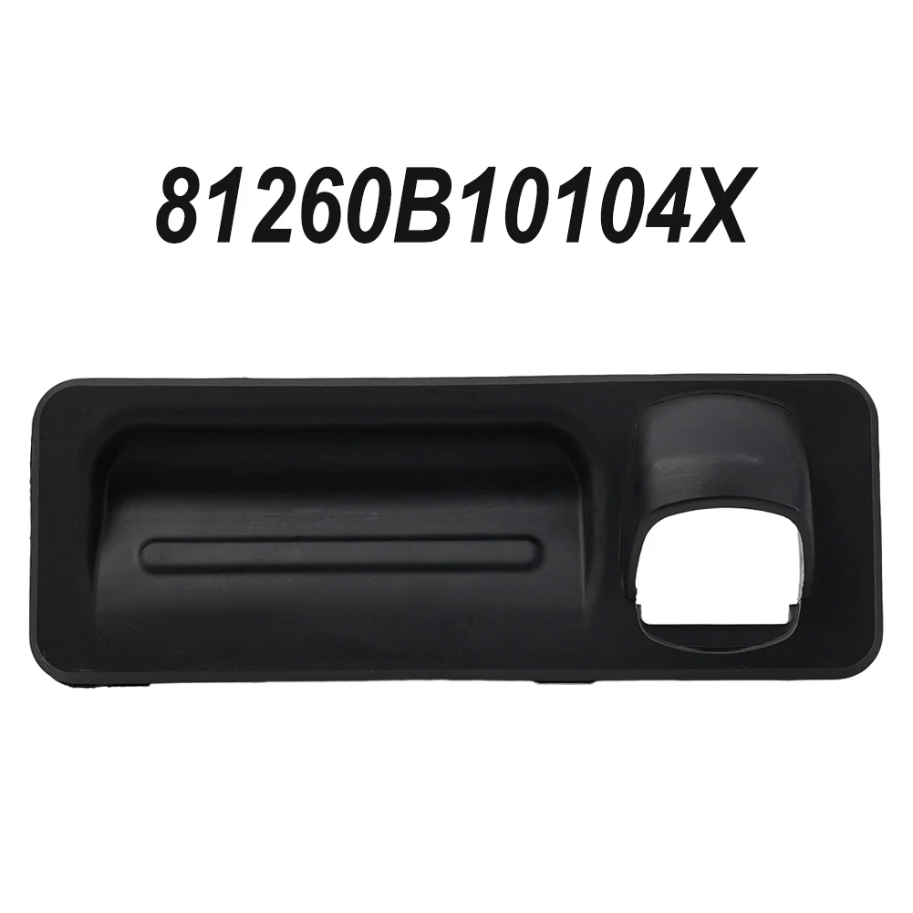 Manija de bloqueo de la tapa del maletero exterior, compatible con Hyundai, Genesis G80 Sedan 2015-2019, 81260B10104X, 81260B1010, 1 unidad