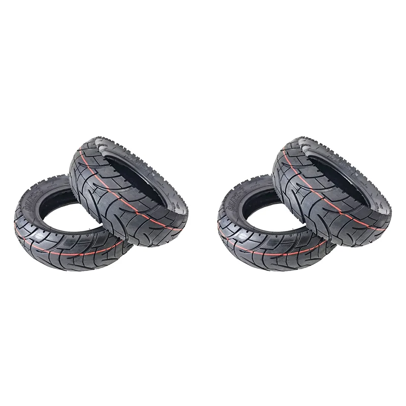 

ABLB-2 шт. 10-дюймовая бескамерная шина для электрического скутера, шина 80/65-6, взрывозащищенные резиновые шины для электронного велосипеда 10X3,0-6, дорожная шина