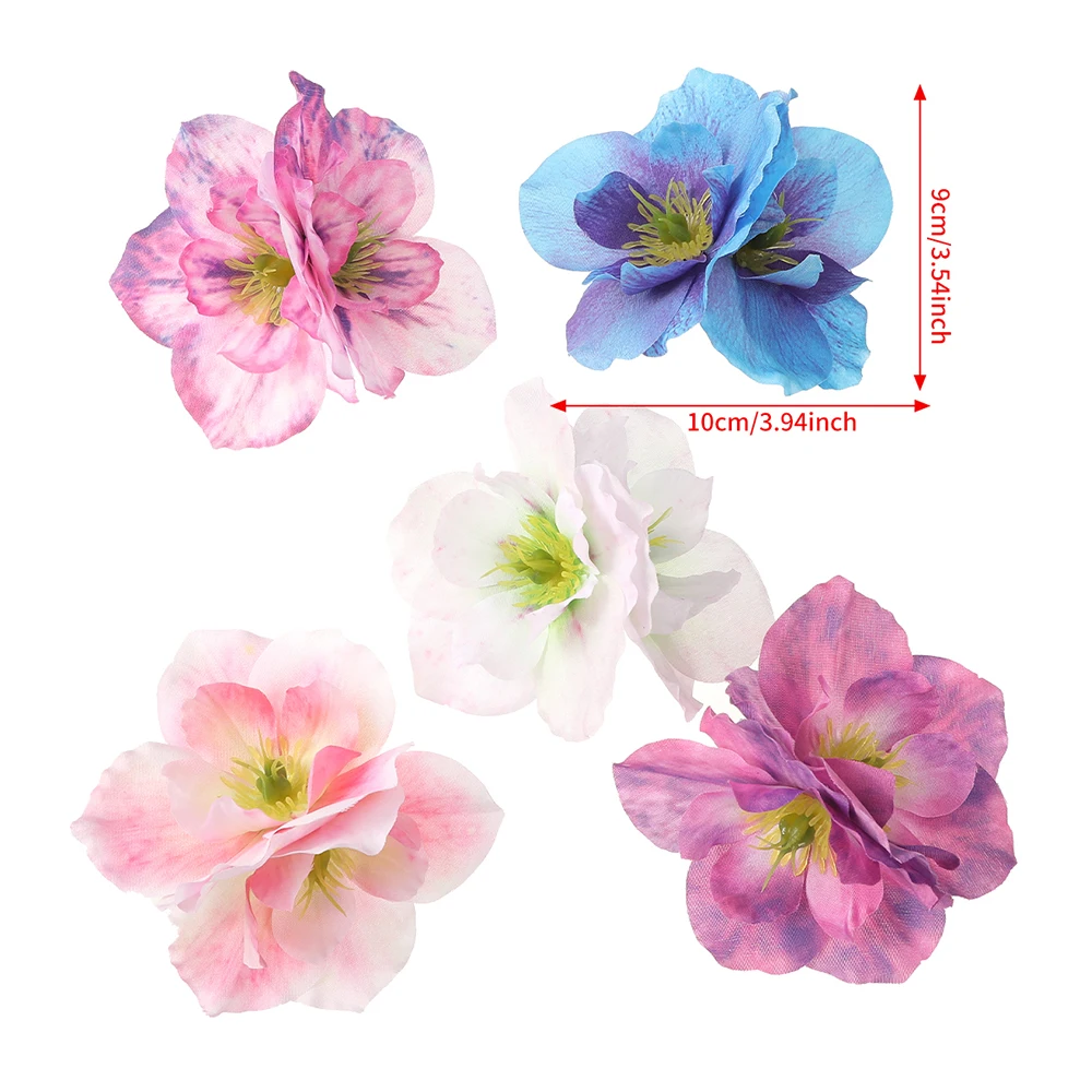 New Bohemia Canna Flowers Samll Hair Clips Hawaii Bridal Flowers Hair Clips Hairpins Barrette For Wedding Hair Accessories