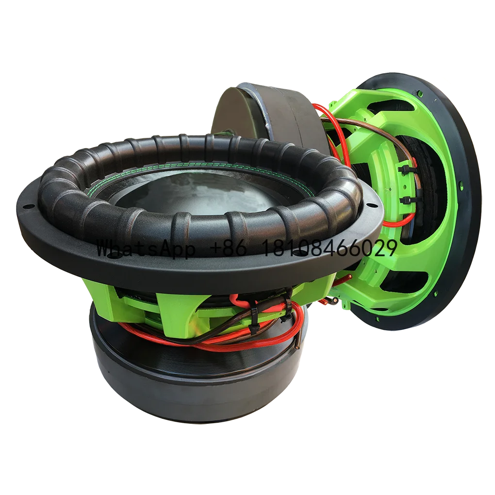 

Subwoofer for Car Audio 12 Inch 15 Inch 3000W RMS 6000W Factory Direct Sales Professional Manufactory