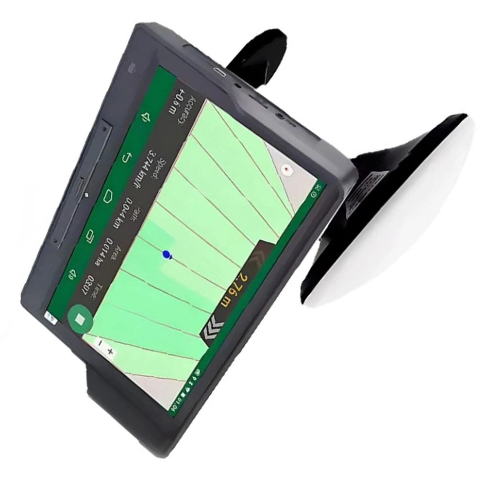 9Inch GPS-Navigator Autopilot System L1L5-GNSS Receiver For Agricultural Tractors Sowing Weeding Spraying Farming Guidance Tool