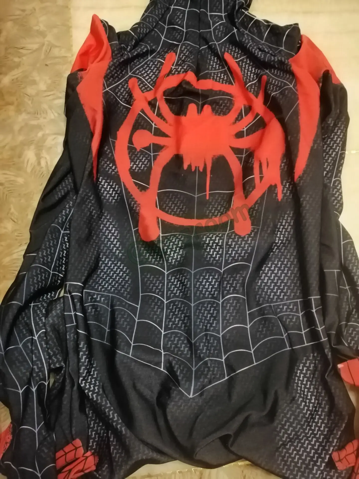 Disfraz de Miles Morales para niños y adultos, mono de Cosplay de Spiderman, traje de superhéroe Zentai para fiesta de Carnaval