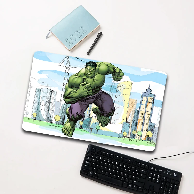 

Marvel Hulk City Mouse Pad Large Non-slip Waterproof Desk Mat for Computer Laptop