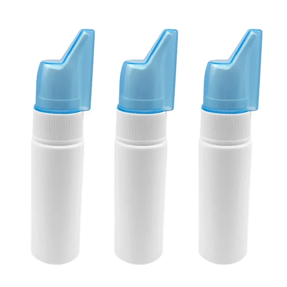 3pcs/lot Nasal Irrigator Nose Wash Cleaner Bottle Spray Water Fine Mist Atomizer Portable Liquid Empty Container for Traveling