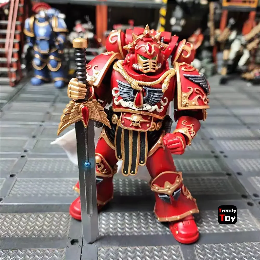 

【JOYTOY】40K Blood Angels Legion Praetor with Paragon Blade 1/18 Action Toys Collection
