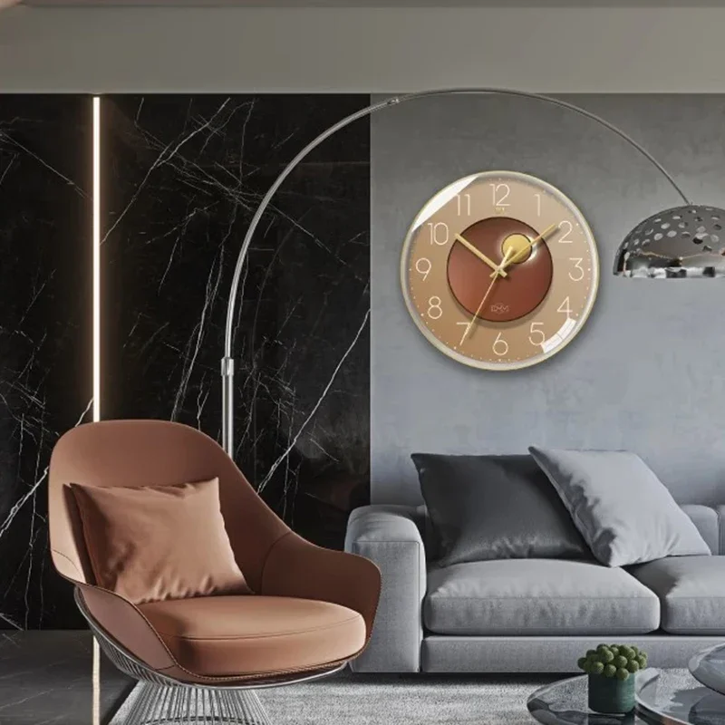 Minimalist Design Wall Clocks Vintage Mural Vintage Korean Restaurant Nordic Clock Wall Modern Reloj De Pared Home Decoration