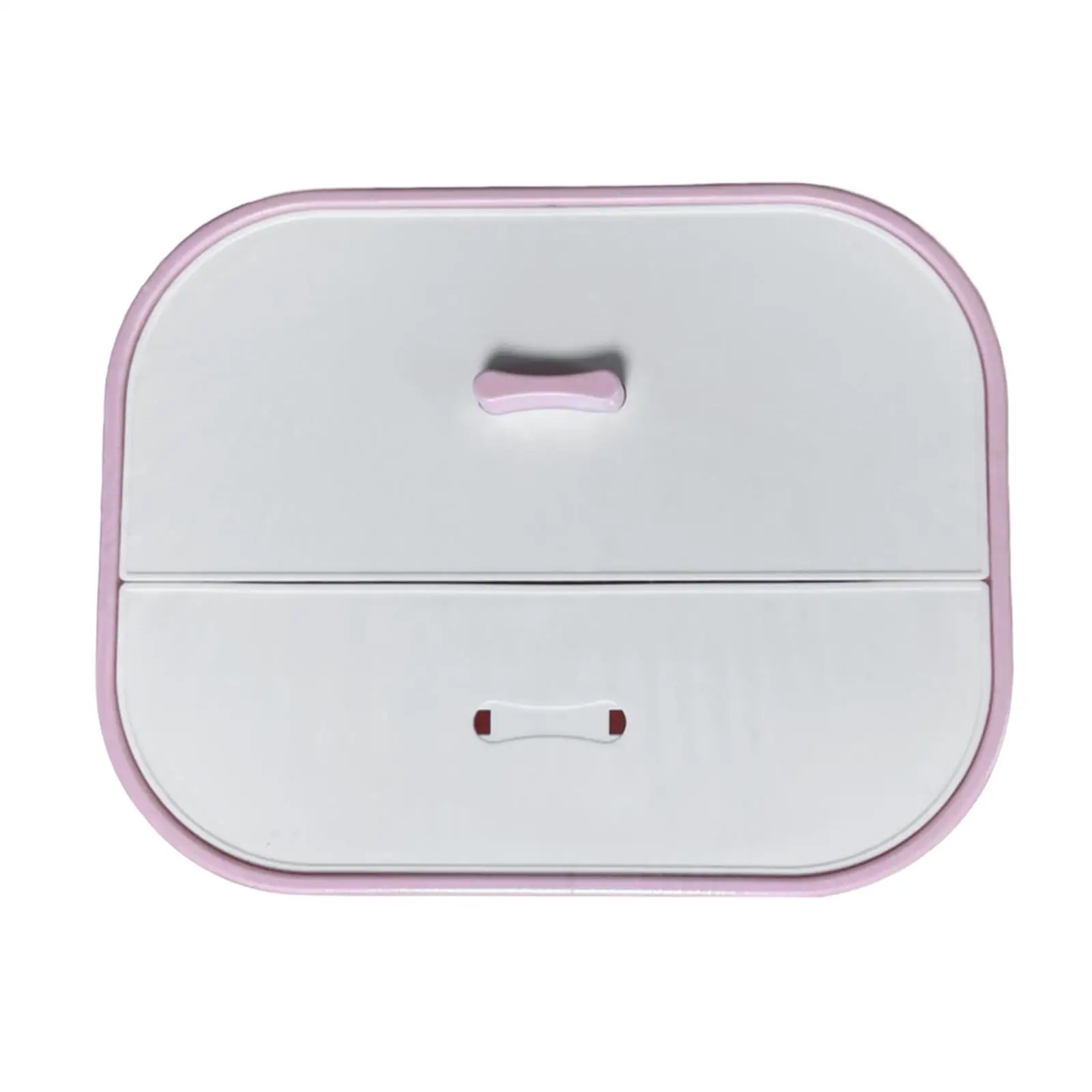 Kids Jewelry Box Organizer 2 Layer Drawer with Cartoon Stickers Lightweight